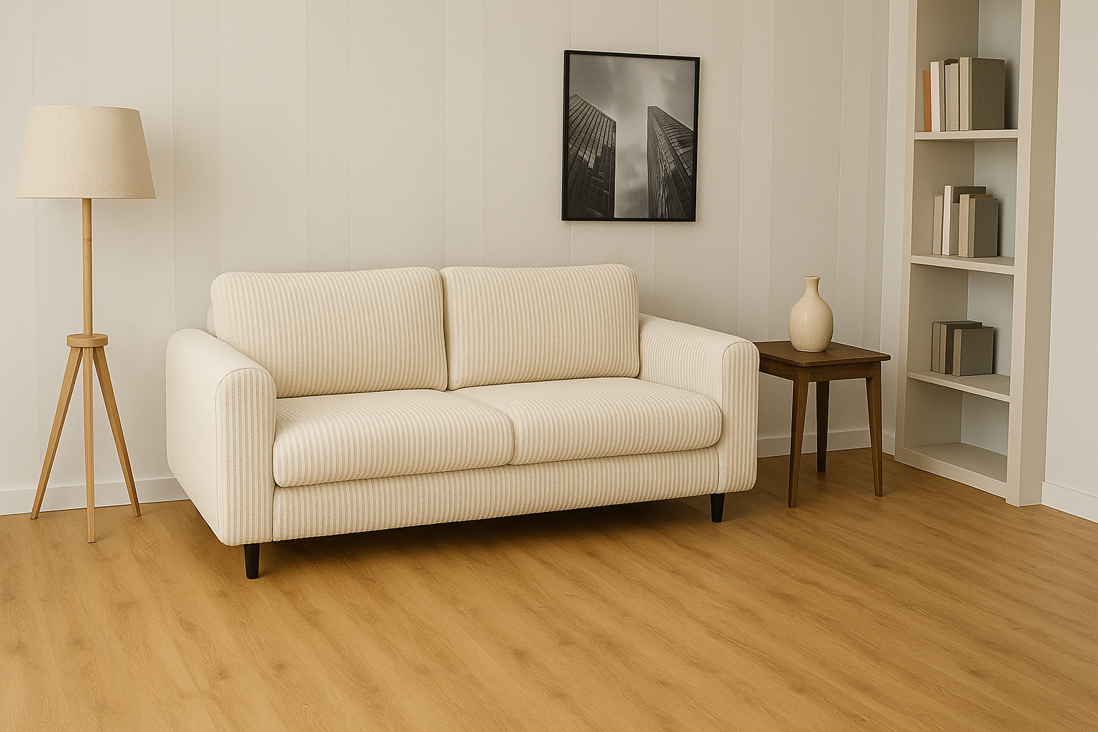 Furniture visualized in a living room